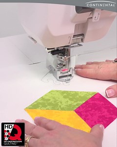 Hi Definition quilting just got so much easier! Take on the largest of quilting projects with the CM17’s 13.5 inch wide throat space. Improve your quilting with our Accurate Stitch Regulator (A.S.R.) and experience a much more stable, consistent, and reliable stitch regardless of speed, curves, rulers, or choice of fabric or style. | Janome Sewing Machines