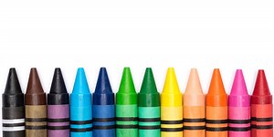 How to remove stains from crayons and coloured pencils