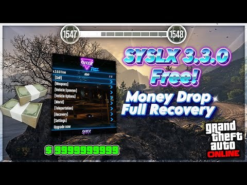 GTA V Online PC 1.67 | SYSLX 3.3.0 NEW FREE MOD MENU | $MONEY DROP$ | *UNDETECTED* | + GER Tutorial