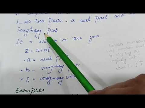 Understanding Complex Numbers in Simple Way | Real & Imaginary Parts Explained