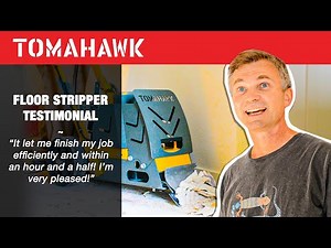 User Testimonial - Tomahawk 8" Electric Floor Scraper Tile Stripper