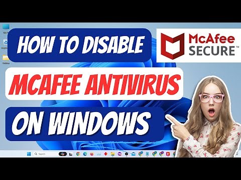 How to Turn Off McAfee Antivirus on Windows | Disable McAfee Antivirus in Windows