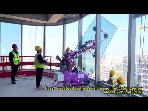 Operation video of Vacuum Glass Lifter robot 5