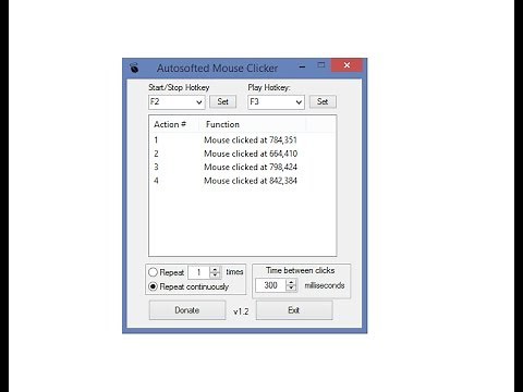 Free Auto Clicker Download by Autosofted