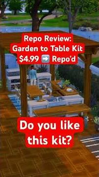 Sims 4 Garden to Table Review: We STOLE It All! 🤣 #thesims4