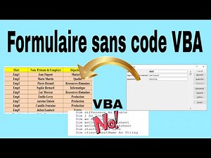 Excel input form without VBA