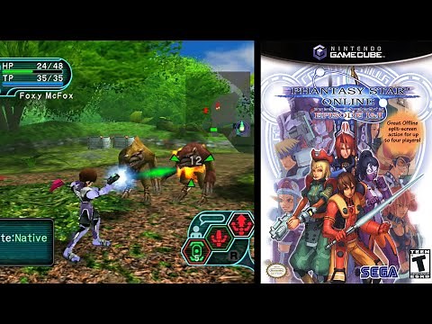 Phantasy Star Online: Episode I & II Plus ... (GameCube) Gameplay