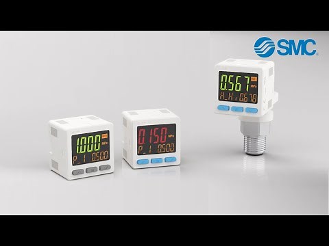 SMC’s New Product Description: ZSE20#/ ISE20# Series – High-Precision Digital Pressure Switch