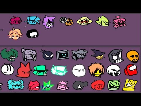 FNF ALL NEW CHARACTERS Test Playground Remake (FNF)