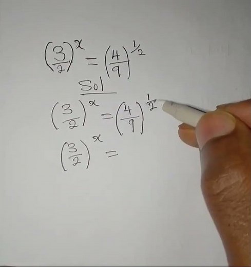 Exponential Equation #equation #equation