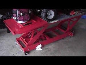 Harbor Freight Lift Table Failure