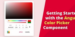 Getting Started with the Angular Color Picker Component