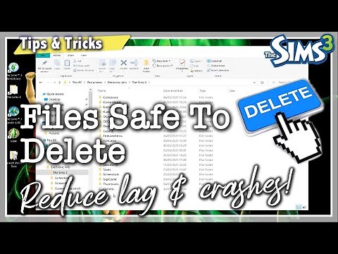Delete These Cache & Junk Files To Reduce Lag & Crashes PC/Mac | The Sims 3 Tips and Tricks!