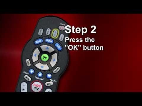 How to Program FiOS TV Remote Control w Manual - Phillips