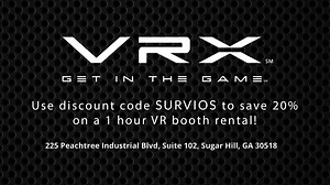 3.7K views · 13 reactions | Experience the VR smash hit Raw Data now at VRX in Sugar Hill. Use discount code "SURVIOS" to save 20% on a 1 hour booth rental! | Survios | Facebook