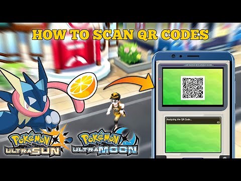 How To Scan QR Codes in Pokemon Ultra Sun & Ultra Moon | How To Island Scan