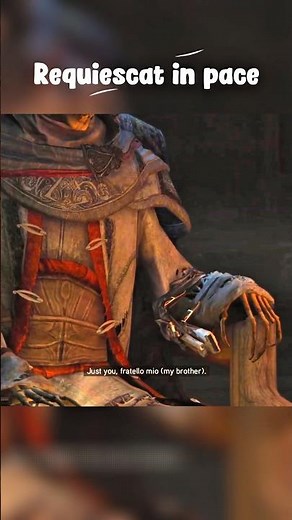 Ezio’s Discovery of Altaïr – Legendary Assassin Moment | AC Lore | Just You, Fratello Mio – #shorts