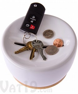 Coin Storage: Convenient key and coin storage
