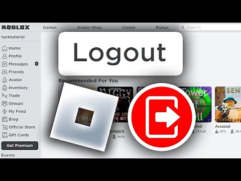 How To Logout Of Roblox - Mobile & Computer