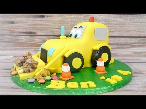 How To Make A Digger Cake