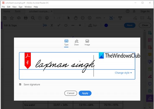 How to sign a PDF using free software or online tools
