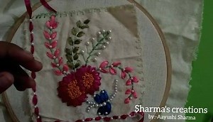 95K views · 393 reactions | Ribbon embroidery tutorial part 1....How to make (flower) Step by step... | Thread craft and needle | Facebook