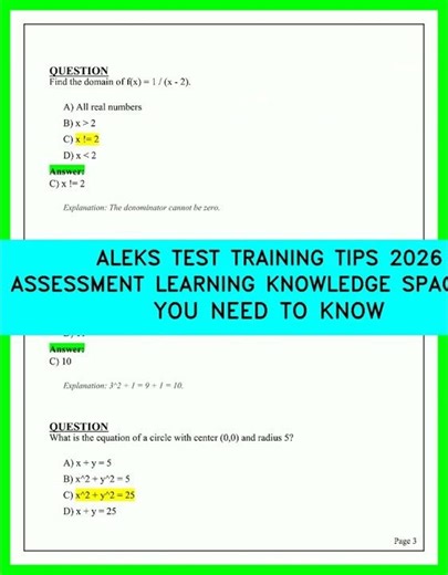 Master the ALEKS Test in 2026: Top Training Tips for Assessment and Learning Success