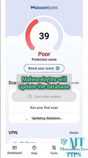 How to Clean & Secure Your Phone (Check Malware/Virus) with Malwarebytes #shorts