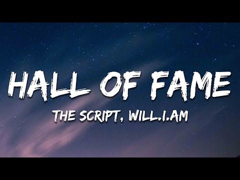 The Script - Hall Of Fame (Lyrics) ft. will.i.am