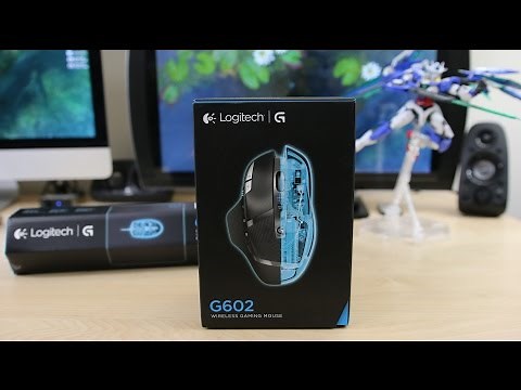 Logitech G602 Wireless Gaming Mouse Unboxing