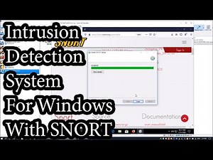 Intrusion Detection System for Windows (SNORT)