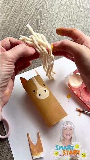 📦🐴 Toilet Roll Horse Craft | Easy Farm Animal Craft for Kids