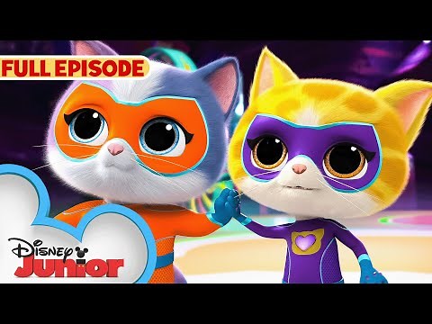 SuperKitties First Full Episode! | The Great Yarn Caper | S1 E1 Part 1 | ‪@disneyjr‬