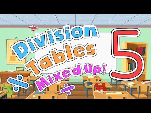 Division Tables 5 All Mixed Up | Jack Hartmann