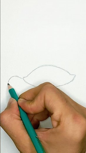 How to Draw a Cute Turtle — Super Easy Step-by-Step! 🐢💚✨ #easydrawing #cutedrawing #howtodraw