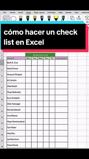 Cómo hacer un checklist en Excel: tutorial y trucos