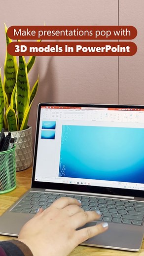 Bring your content into a new dimension with 3D models in PowerPoint! 💥 These simple steps will help you get started. | Microsoft Education