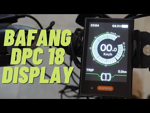 Bafang DPC 18 LCD Display