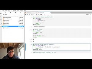 [Python pour les maths] Tutoriel : 7- définir des fonctions, avec "def" ou avec "lambda"