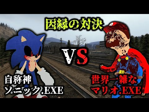 I tried pitting the world's most messy Mario.EXE against the self-proclaimed god of Sonic.EXE [Sl...
