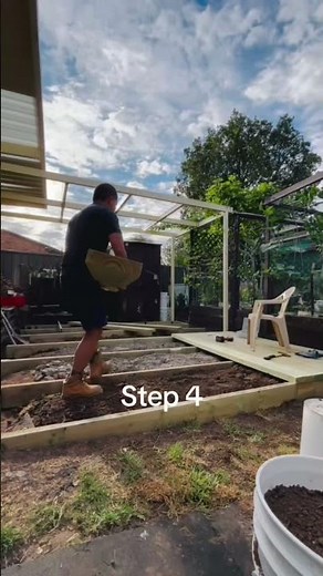 Adding a new decking to my Alfresco Kitchen