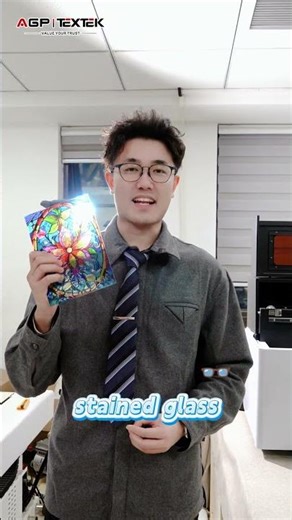 Hybrid UV printer model 3040 directly print on Acrylic.