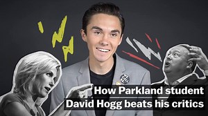 2.6M views · 24K reactions | A few months ago, David Hogg was your typical nerdy high school debate kid. Now, he’s a main target of right-wing conspiracy theories. Carlos Maza asked him how he resists feeding the trolls. | Vox | Facebook