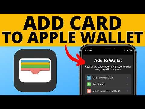 How to Add Your Card to Apple Wallet