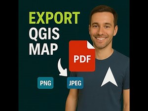 How to Export a QGIS Map as PDF, PNG, or JPEG | High-Quality Export Tutorial