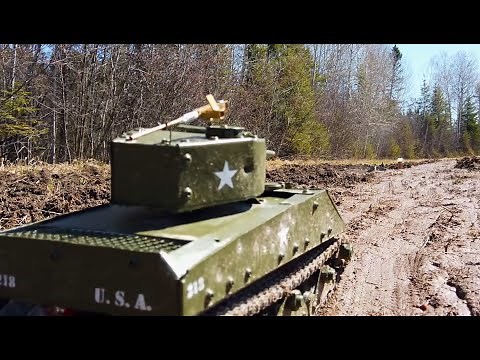 Real Shooting RC Tank Battle: Armored Combat Heavy Armored Full Metal Radio Controlled DIY Live Fire