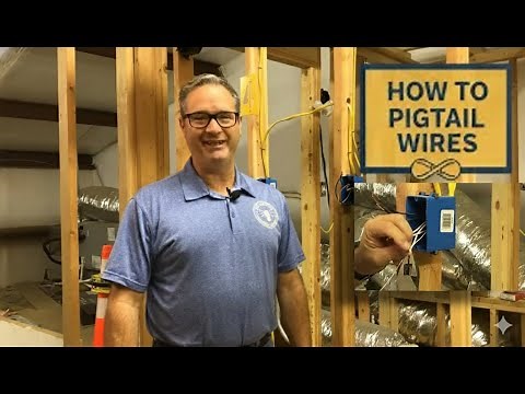 How to Pigtail Electrical Wires