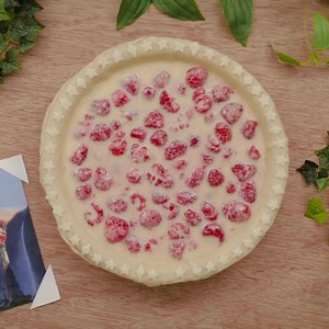 Warm and real and tasty raspberry pie: | Disney Family