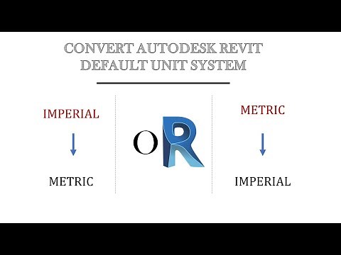 How to Change the Default Unit System in Revit (From Imperial to Metric and Vis Versa)