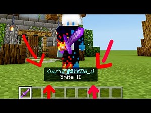 how to get glitch or cursed text on your items in minecraft_pe